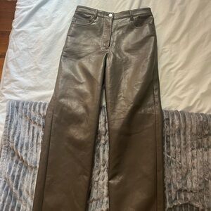Aritizia Leather Pants